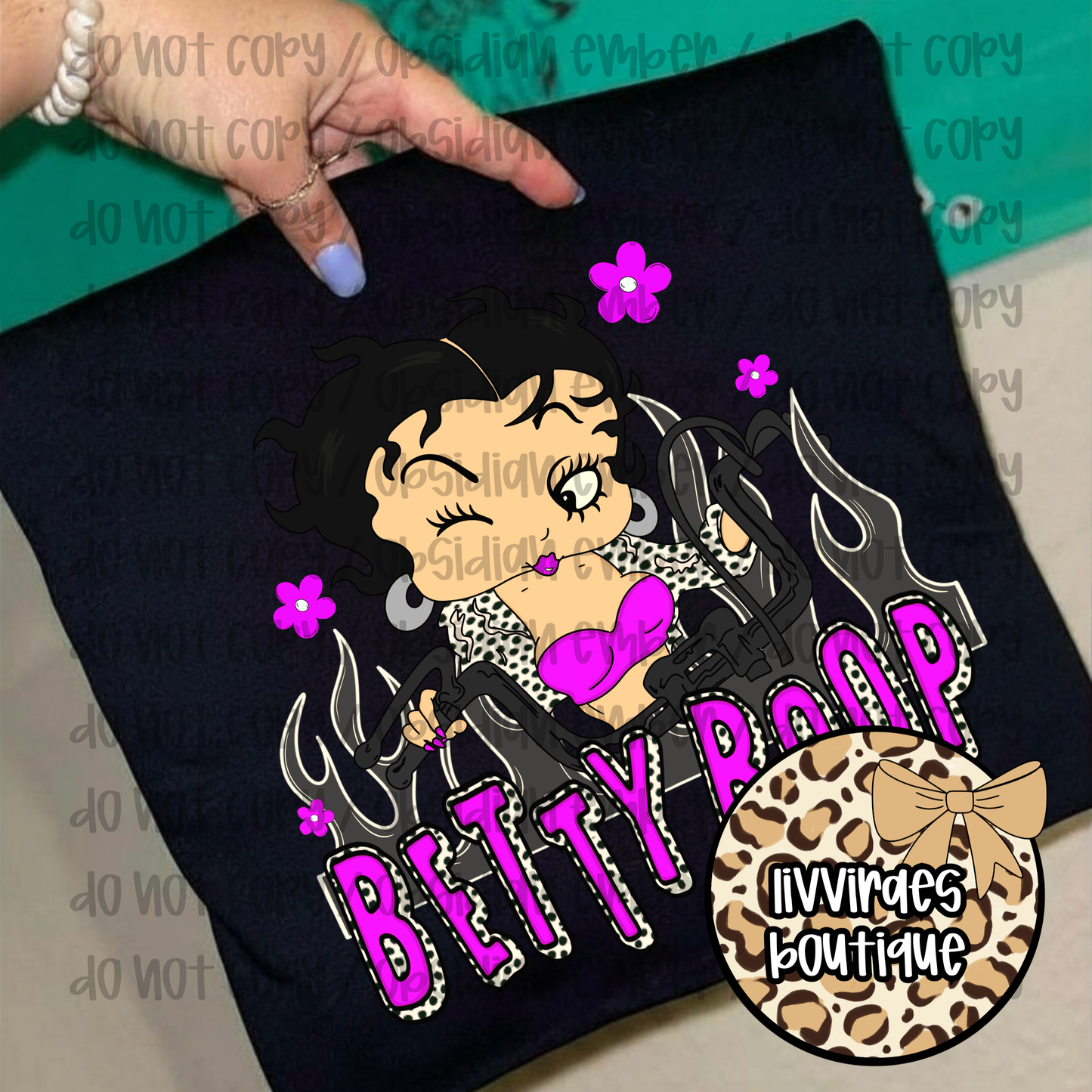 Betty Boop Graphic Tee — Retro Pinup Cartoon Shirt