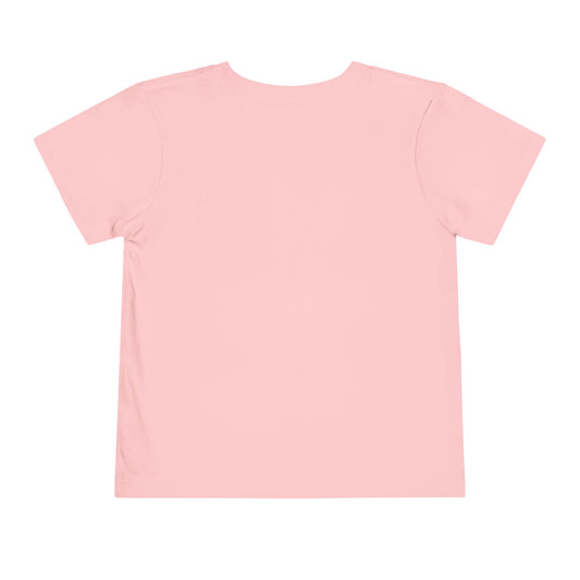 Toddler Tee – "Icky Sticky Bubblegum" Pink Bubble Graphic