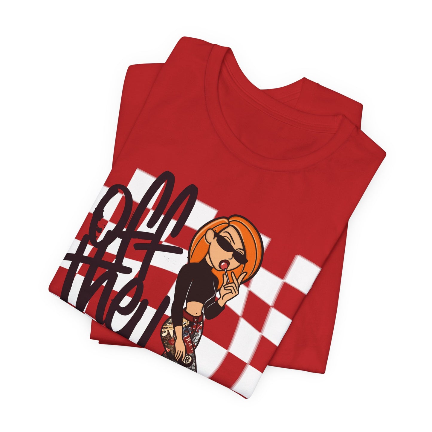 Skateboard Girl "Off The Wall" T-Shirt