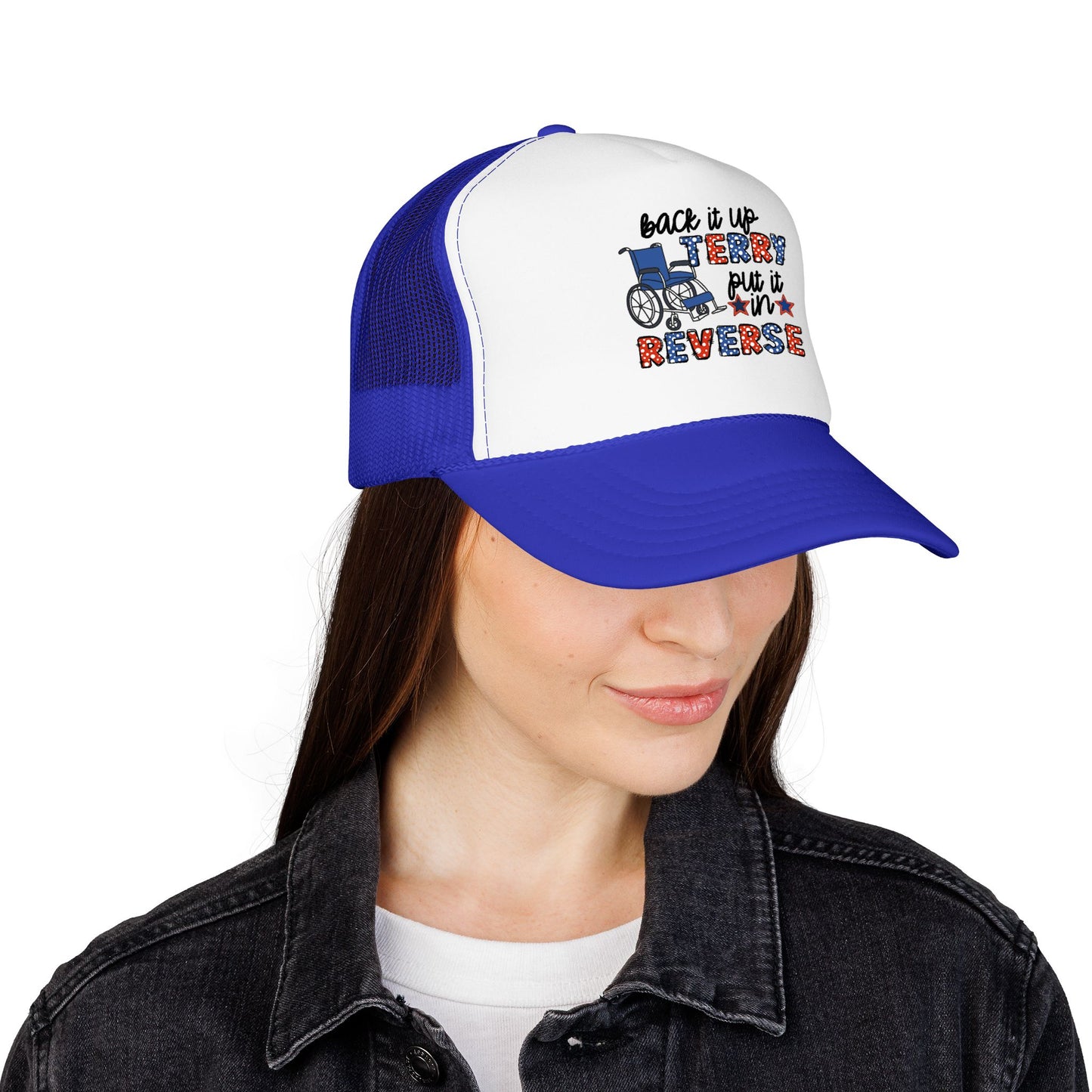 Back It Up Jerry Put It In Reverse Trucker Hat