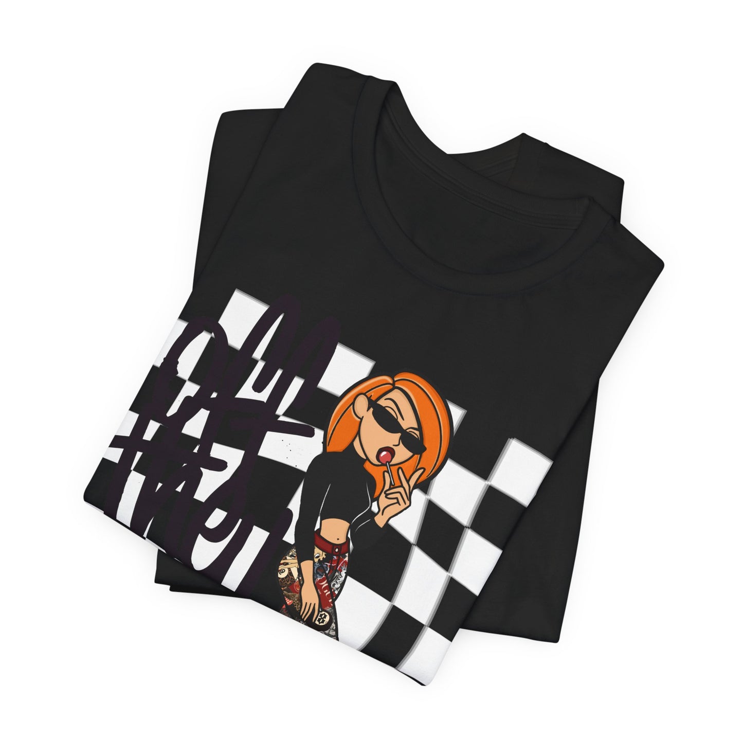 Skateboard Girl "Off The Wall" T-Shirt