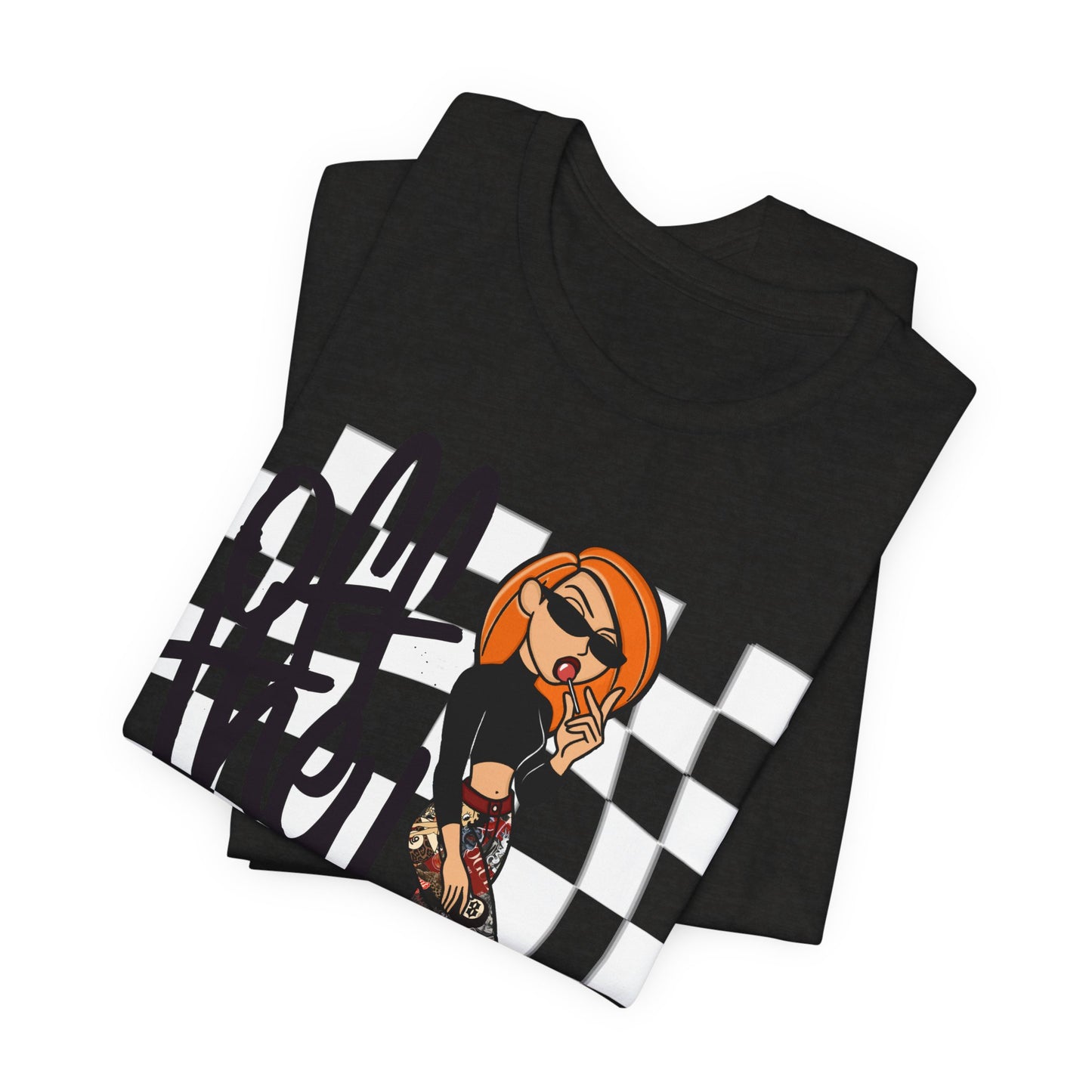 Skateboard Girl "Off The Wall" T-Shirt