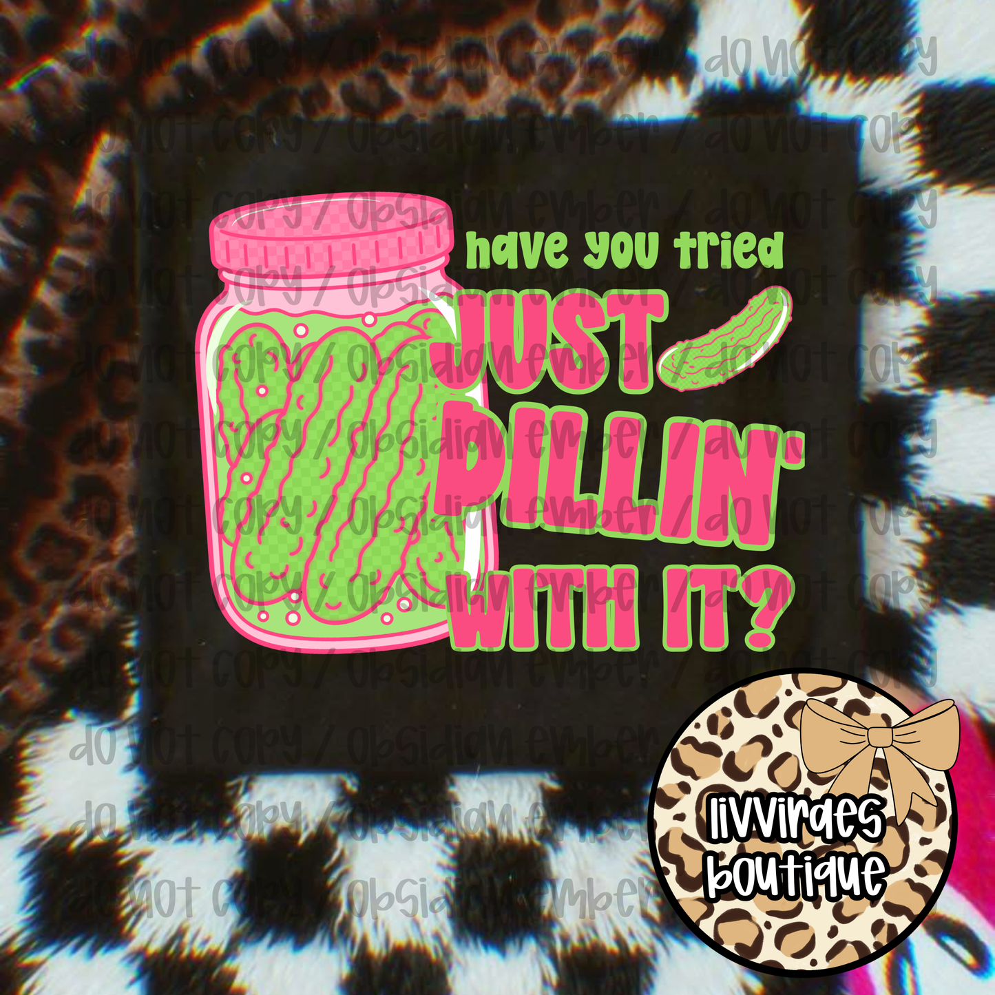 T-Shirt - "Have You Tried Just Picklin' With It?" Funny Pickle Jar Graphic Tee
