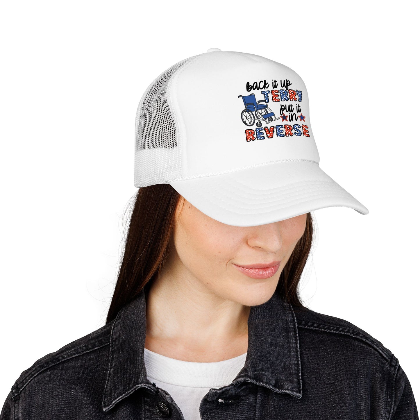 Back It Up Jerry Put It In Reverse Trucker Hat