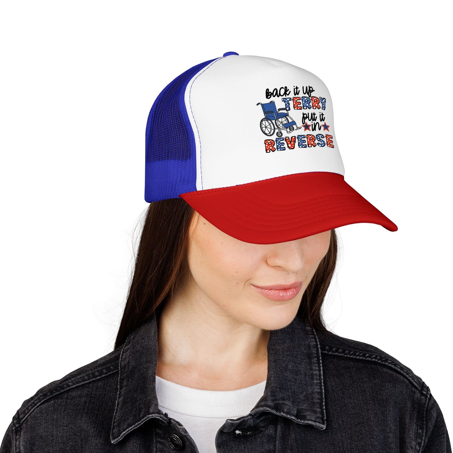 Back It Up Jerry Put It In Reverse Trucker Hat