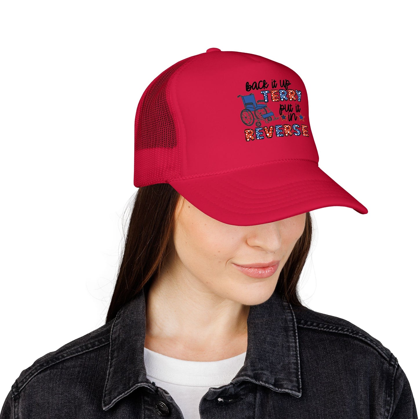 Back It Up Jerry Put It In Reverse Trucker Hat